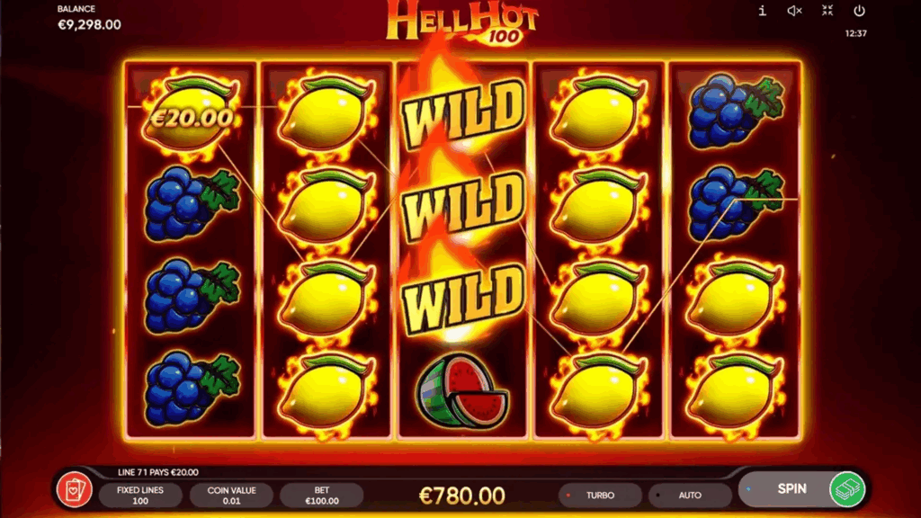 hell hot 100 slot